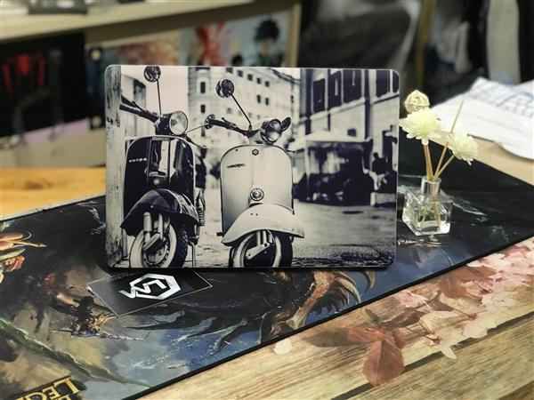 Ảnh đại diện sản phẩm Skin laptop Mẫu cặp xe Vespa cổ